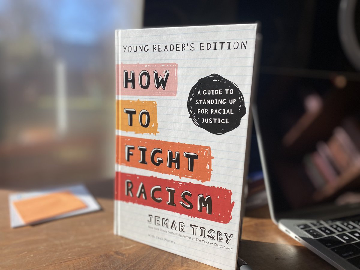 wilsonhartgrove's tweet photo. Brother @JemarTisby is a teacher &amp; class is in session for all ages in 2022. So grateful for this new young readers’ edition of #HowToFightRacism. https://t.co/QqEyMxHaPT