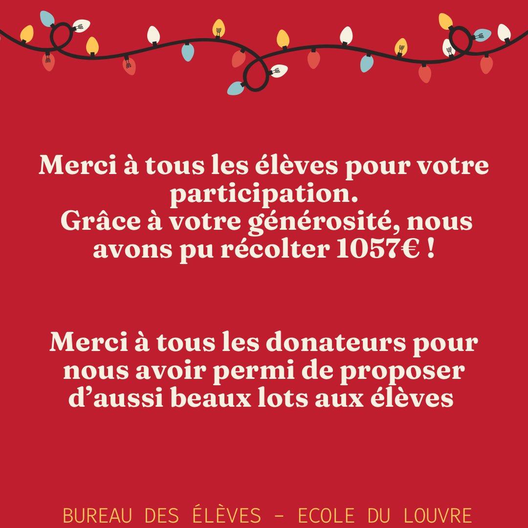 BDE Ecole du Louvre tweet media