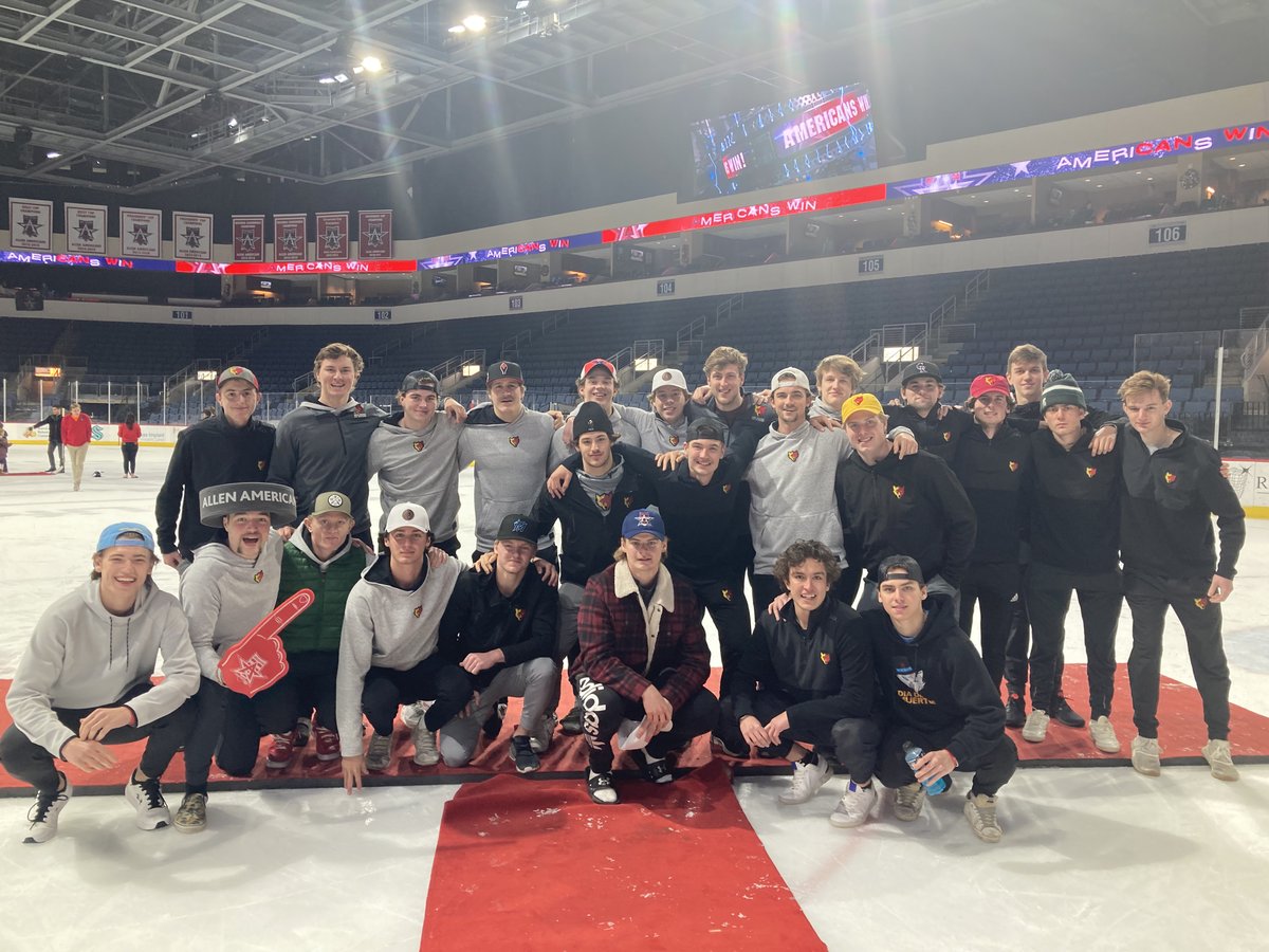 The boys spent their Sunday afternoon having fun taking in an <a href="/AllenAmericans/">x-Americans Professional Hockey Club</a> game! What a great atmosphere and perfect way to spend the day.