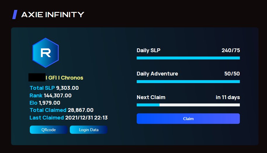 Axie self-claim Tool update:
Internal use / testing ✅✅
Open for public 🤔🤔

#AxieinfinityScholarship <a href="/AxieInfinity/">Axie Infinity</a>