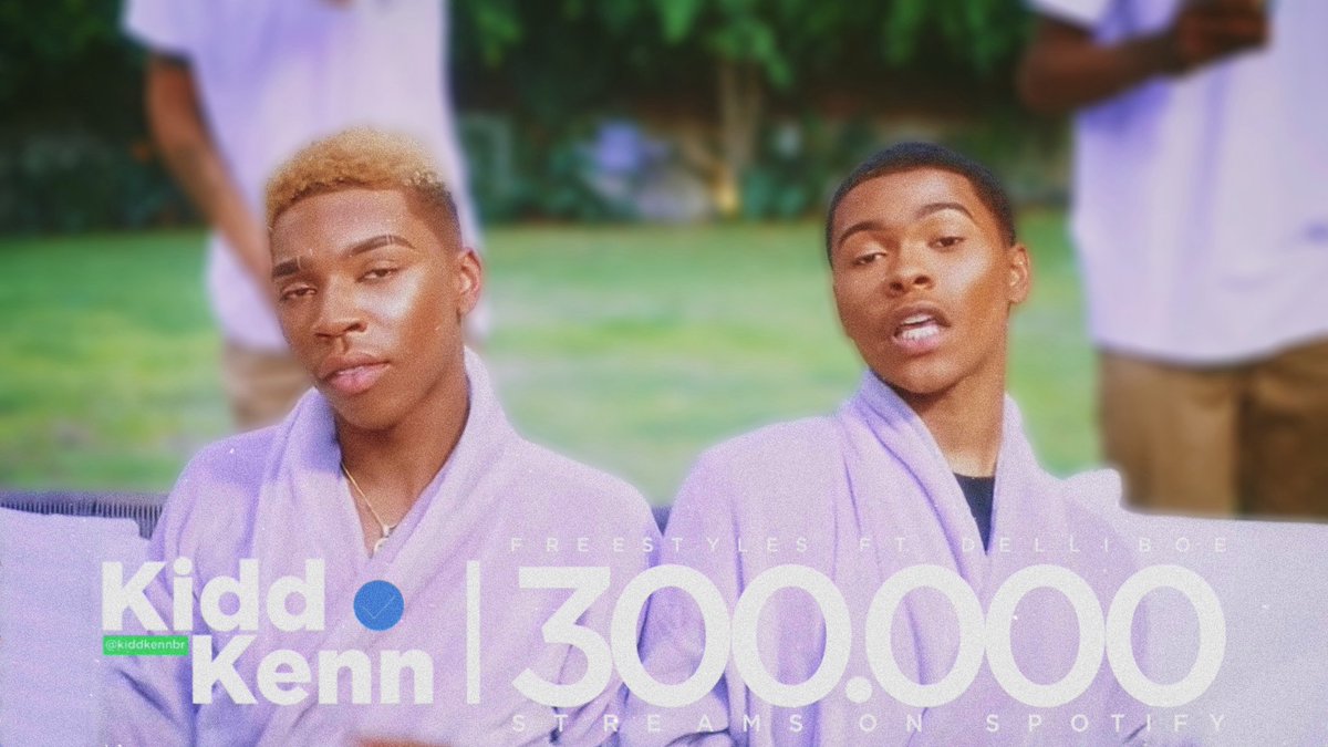 kiddkennbr's tweet photo. 🎭 | O single “Freestyles” de @kiddkenn ft. @Delliboe_ alcançou a marca de 300.000 MIL reproduções no Spotify. https://t.co/zRSLZpktEz
