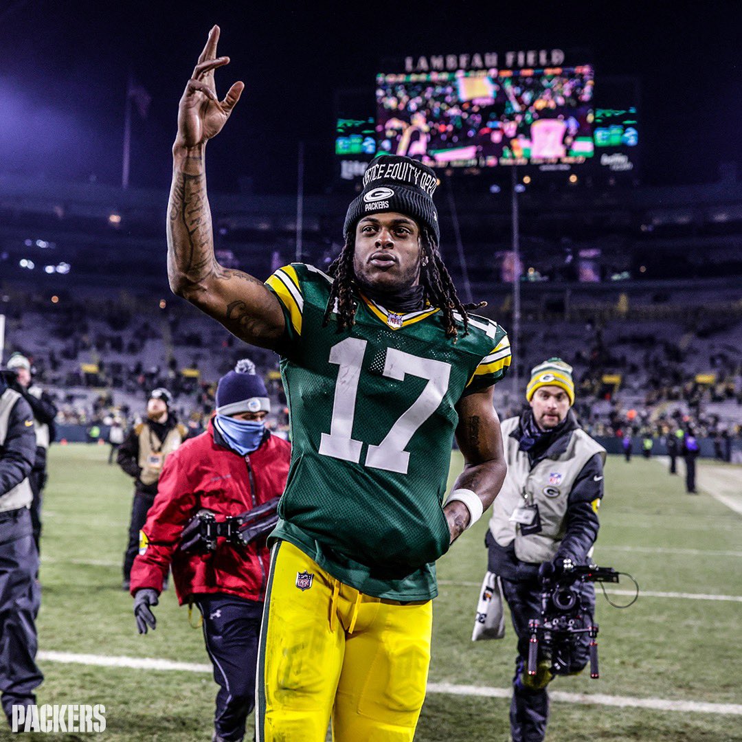 packers's tweet photo. .@tae15adams is the first player in NFL history with 115+ catches, 1,350+ receiving yards &amp; 11+ receiving TDs in back-to-back seasons.

#GoPackGo https://t.co/ZQN5FOC0xI