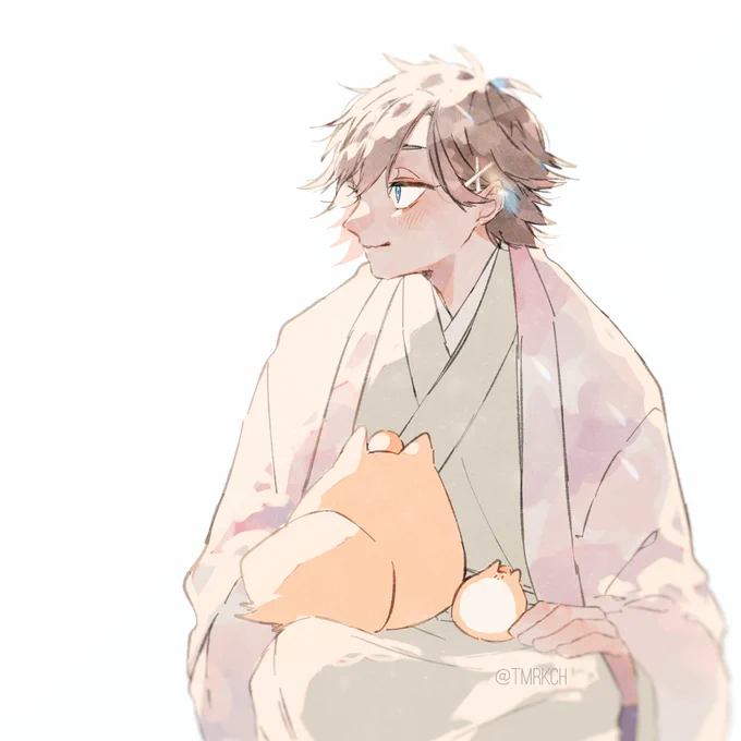 🍊
🐶
 #kinakoart 
