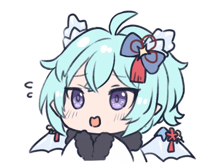 あの、あけましておめでとうございます…お、おに…はぅ…////// 