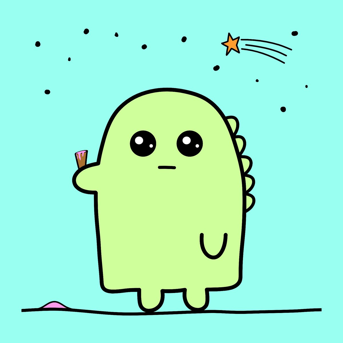 Let me introduce you a creature #002 from the Universe of Cuteness 💞

UNIVERSE OF CUTENESS - Daily dropped 1/1 hand-drawn #NFT collection 🚀

opensea.io/assets/matic/0…
#nftdrop #nfts #kawaii