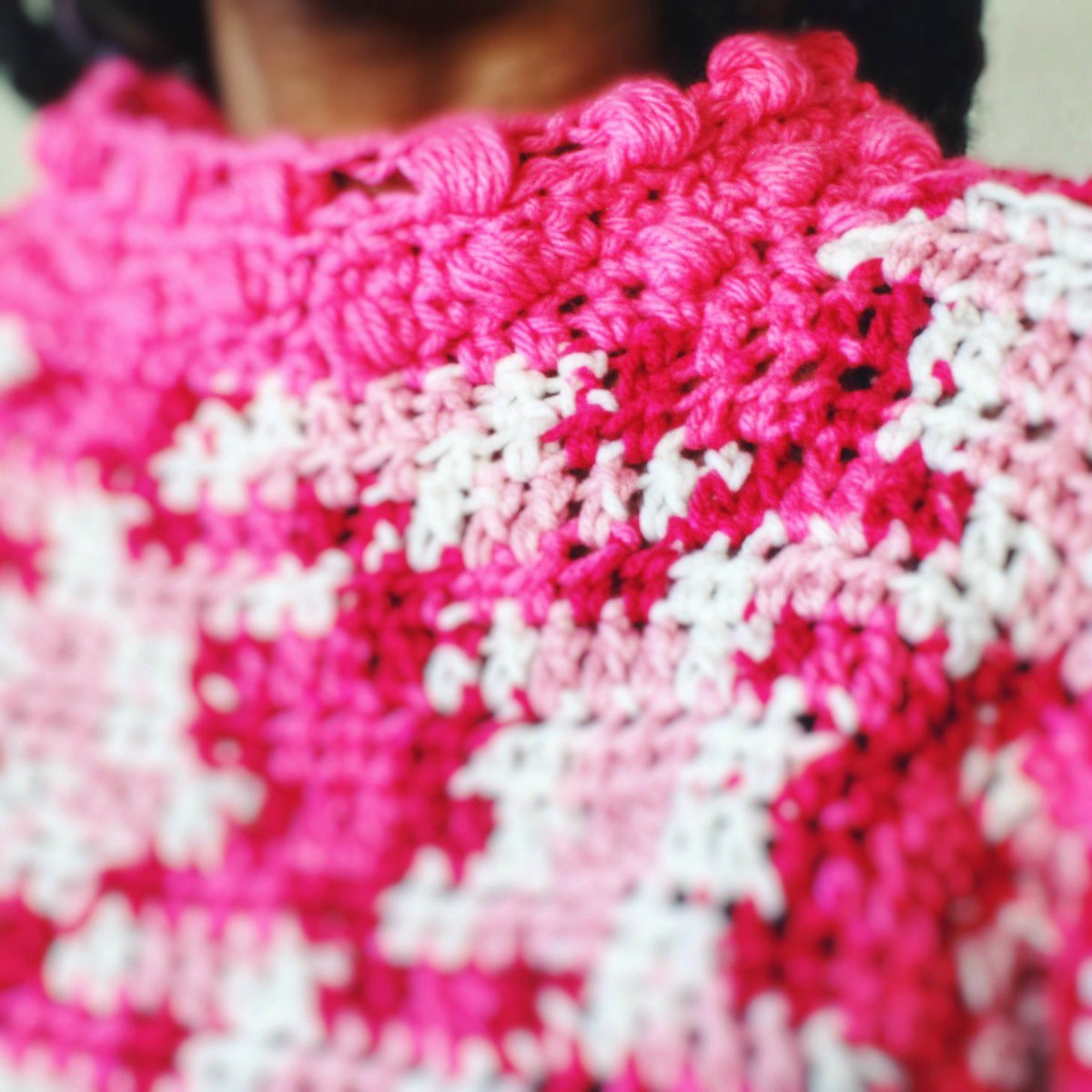 DreamCrochet's tweet photo. 💞diy ✨ made the crochet top first, then decided to create a whole complete set + with the matching crochet mini skirt -glad I did 🌈💖🧶 https://t.co/vcCh4L2vhe