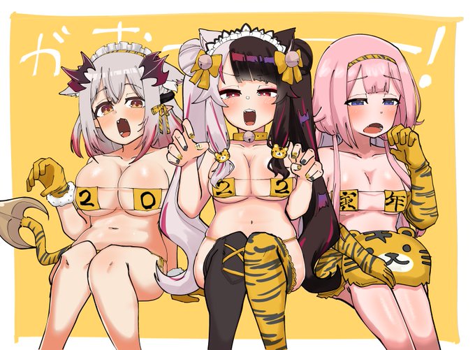 描き始めです。今年もよろしくどうぞ
面々は完全に趣味です。 