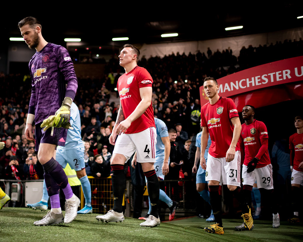 premierleague's tweet image. 🗓 Phil Jones makes his first start in the #PL for @ManUtd since 22 January 2020

#MUNWOL