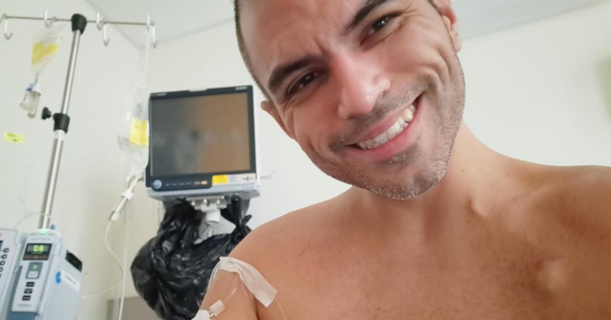 El hombre de 31 años se enfrentaba a un diagnóstico de cáncer linfoma no Hodgkin en etapa 3 end.pr/3mRvOIu