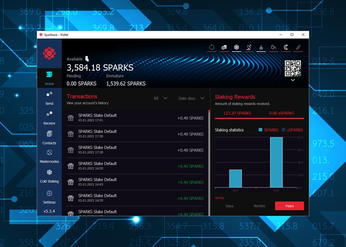 sparkbase's tweet image. Happy new years! We wish to officially open the Sparkbase token $SPARK sale!

We are focusing on app development hoping to launch the Sparkbase Crypto Trader &amp;amp; Balancer on iOS &amp;amp; Android MVP 3.0 in Q1 of 2022. 

Read more at sparkbase.io/sparkbase-token.