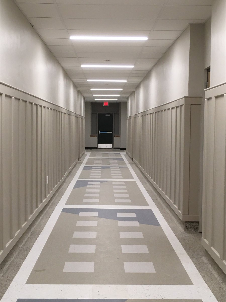 NormandySC1's tweet photo. CONSTRUCTION UPDATE | While students and staff were away on Winter Break, crews were hard at work on the ongoing renovation of West Hall and the construction of a new Secured Connector from Central to East Hall. Check out the progress! #NormandyNext #VikingPride #PropV #Progress https://t.co/i9NzNt2N8N