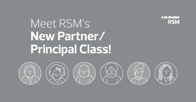 Check it out! #RSM is excited to announce the firm’s 87 newest partners and principals! Congratulations to all! rsm.buzz/3t1bvfA