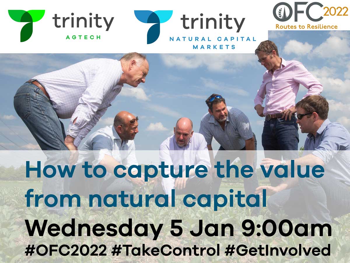 We're so looking forward to our fringe event <a href="/oxfordfarming/">Oxford Farming Conference</a> - one of the first events of the conference, discussing How to capture the value from natural capital. You can book your place online ofc.org.uk/conference/2022 #ofc2022 #TakeControl #GetInvolved