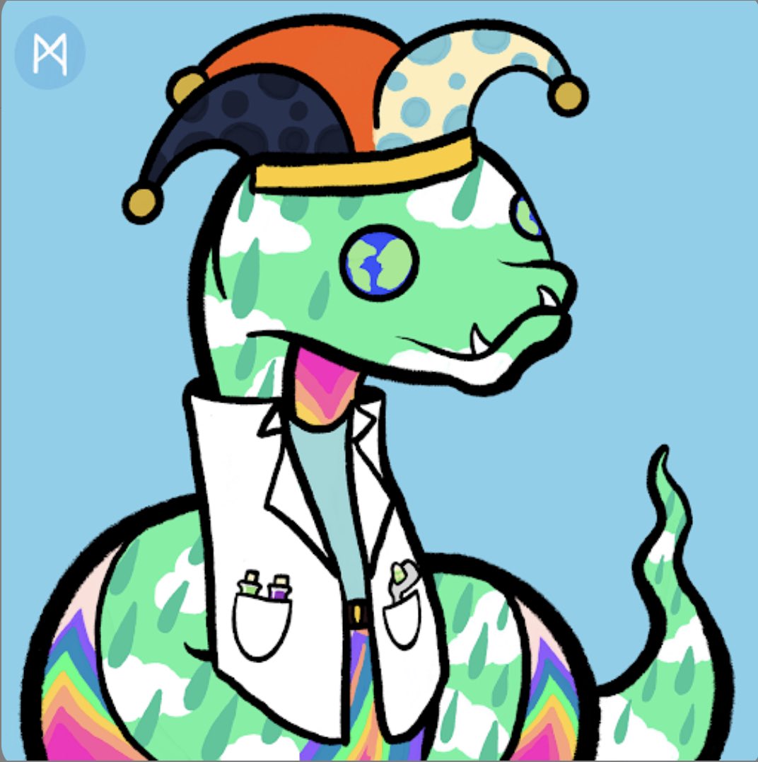 Matty7sNFT's tweet photo. @beijingdou @DoodleNoodleNFT @grinthedark Killed the art on this project, love it!! https://t.co/UWENMXxNUG