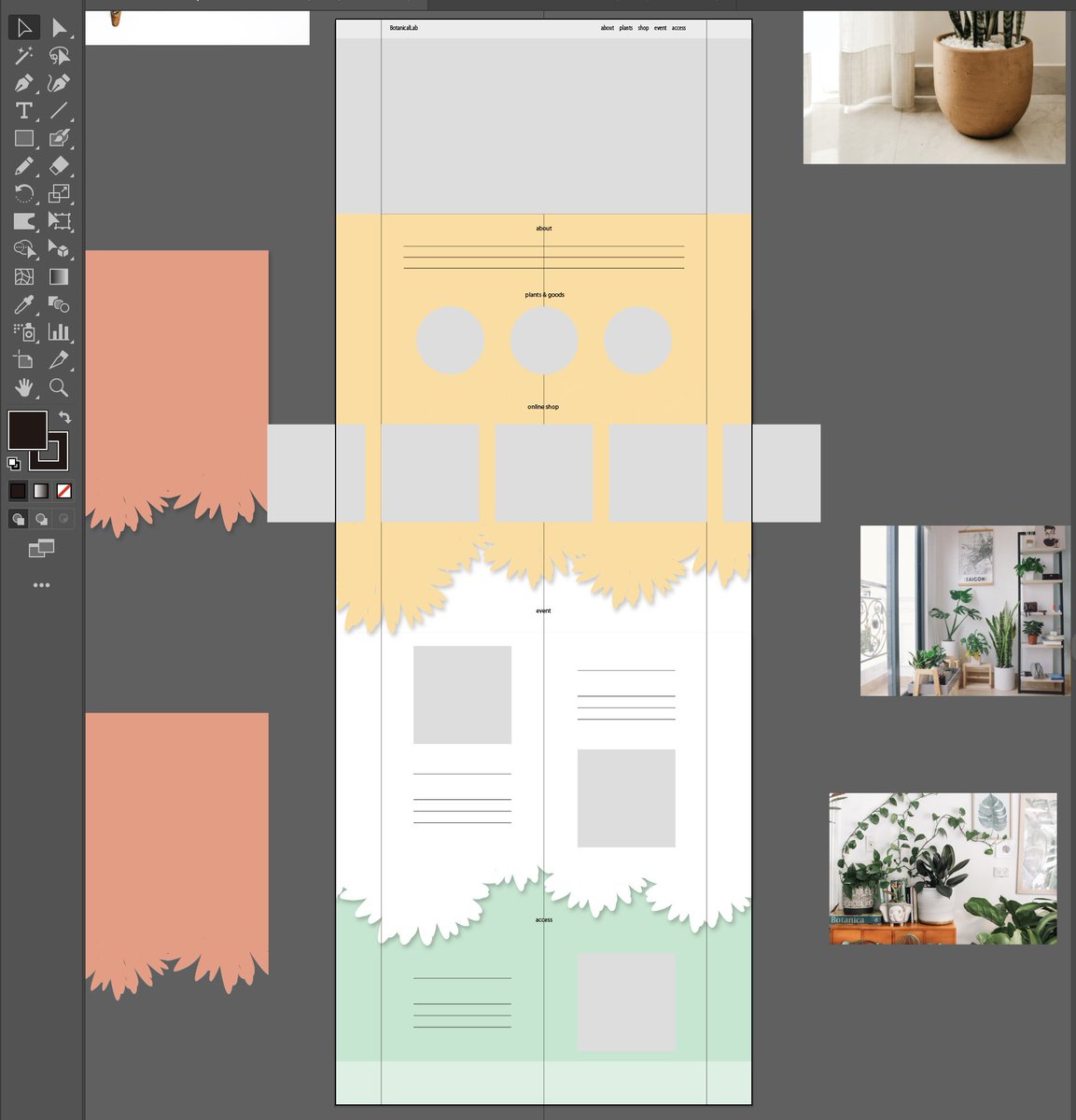 mememeeeco's tweet photo. 1/3 6.5時間学習 累計560時間
Illustrator 
webデザインを考えてみる
背景素材作成
 #プログラミング初心者 #勉強日記 #illustrator #web #勉強垢 https://t.co/6sYcy7cIsi