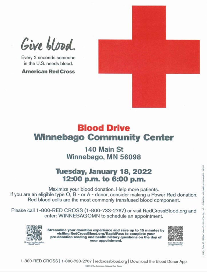 City of Winnebago MN tweet media
