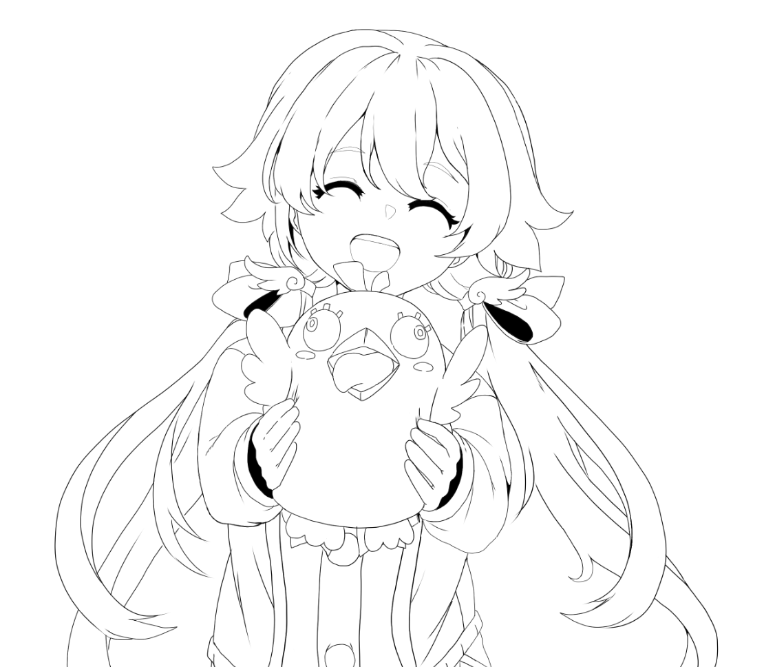 히 후 미 다 이 스 키 !! Wip #블루아카이브 #ブルアカ 