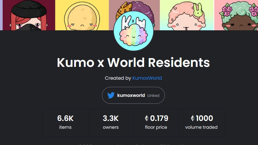 RyoZenzen's tweet photo. @kumoxworld 

Gratz to straigth 1000 ETH Trading Volume! https://t.co/97B36uGpg6