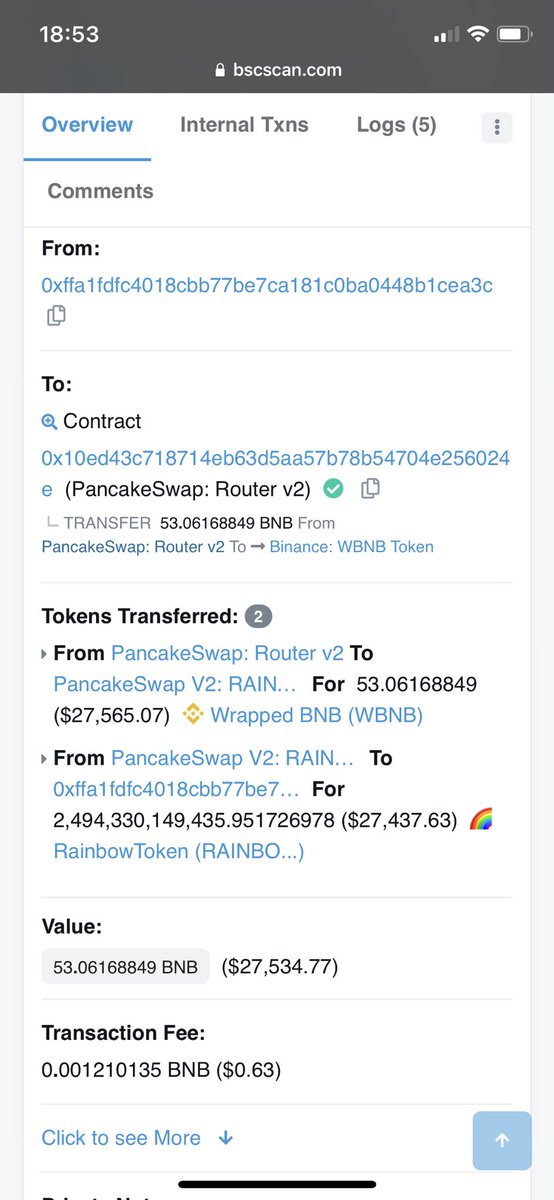 cosmic_flare_'s tweet photo. @Francis60081911 @rainbowtokenbsc Di you know bscscan? I guess no…
DYOR!!!! https://t.co/VhIzU6M8hY