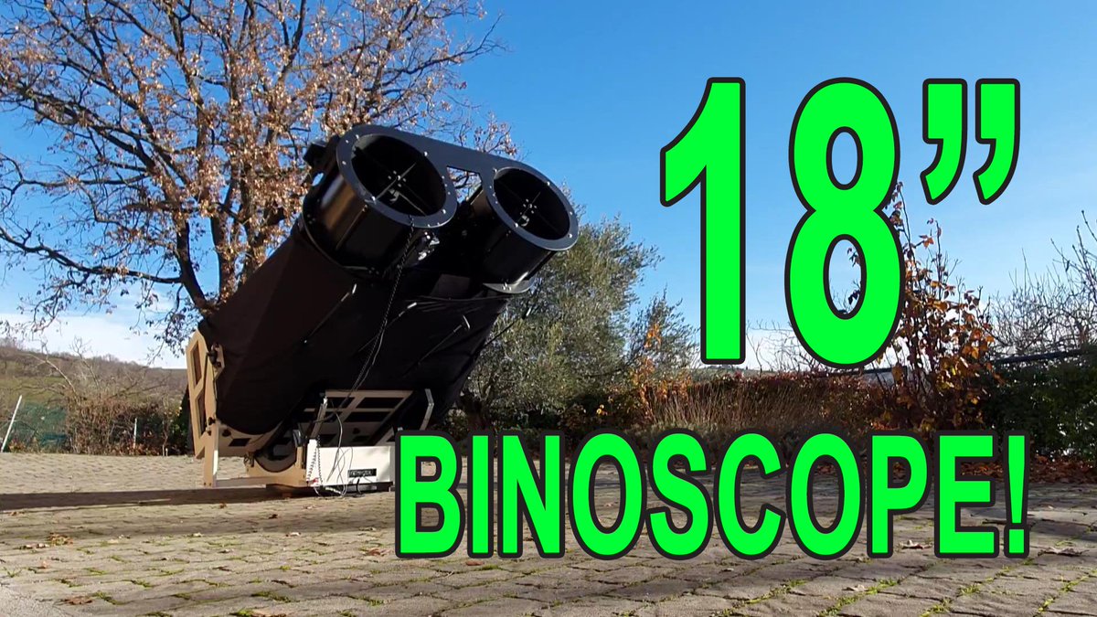 Astrodrawings's tweet photo. Setup, collimation and performance of the 18" (457mm) f/5 Otte binoscope
https://t.co/YGmARnWiP8
#astronomy #telescope #binoculars #binoscope https://t.co/YZFF07w8Fy
