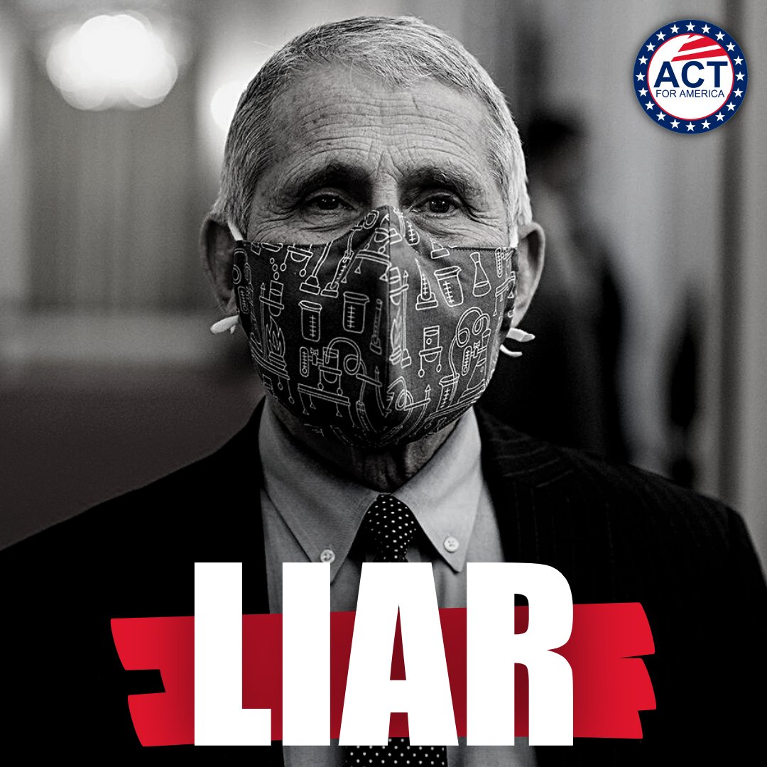 ACTforAmerica's tweet photo. Fire Fauci HERE ➡️   https://t.co/oTkdwyL8My https://t.co/w0sS8xhmya