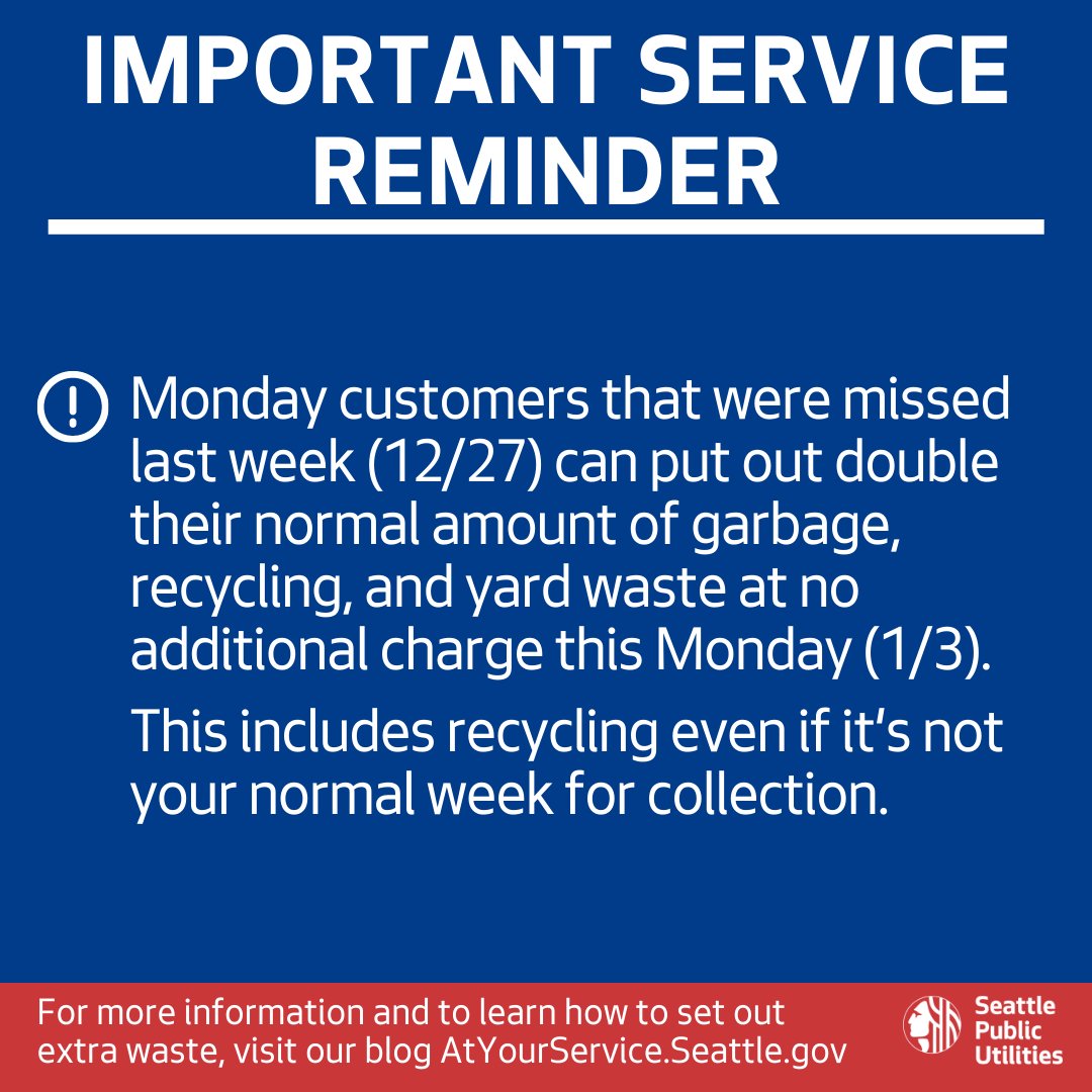 Seattle Public Utilities tweet media