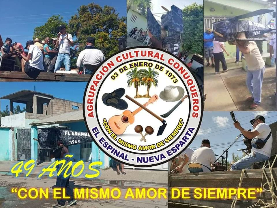 Agrupación cultural conuqueros, 49 años de tradición espinalera.