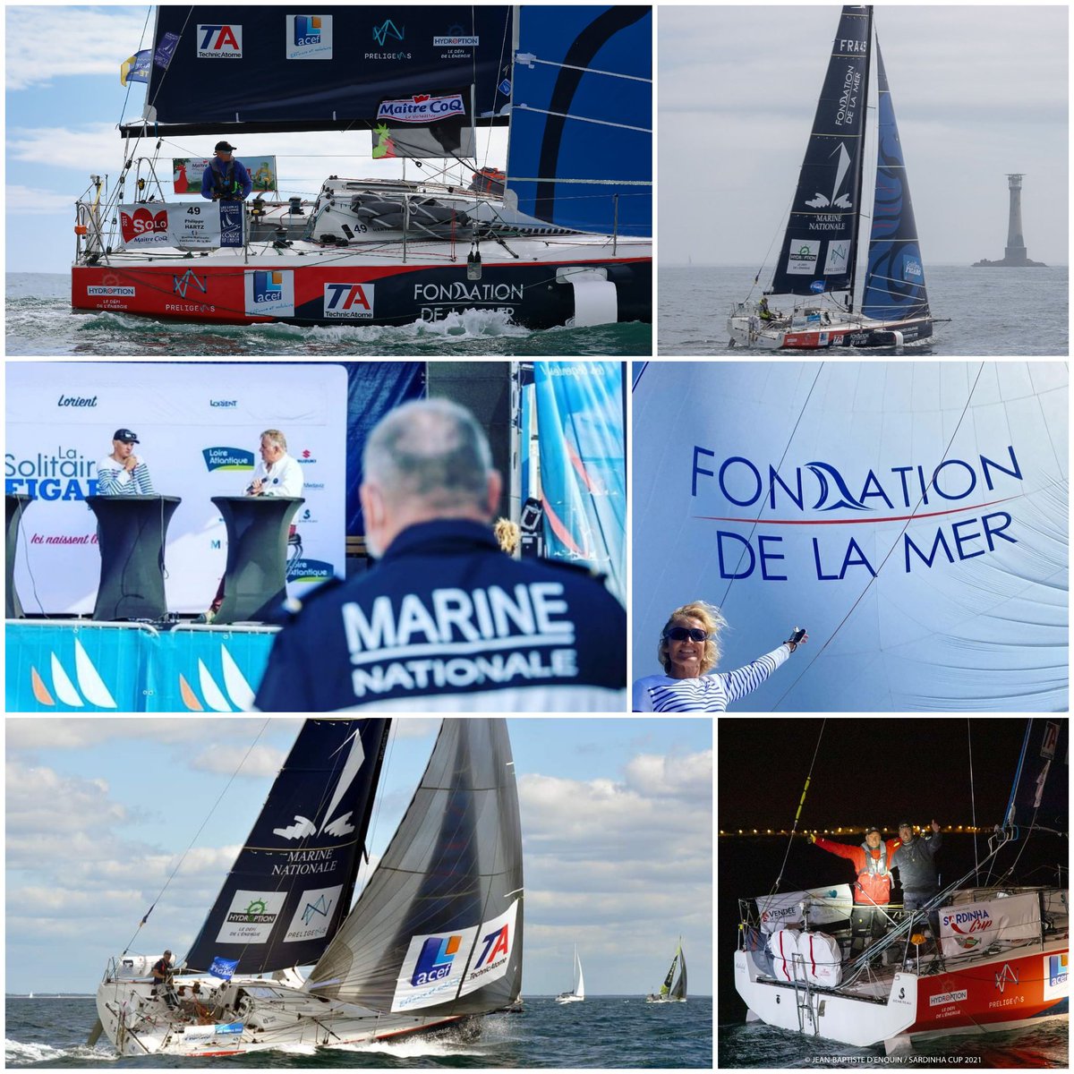 Excellente année 2️⃣0️⃣2️⃣2️⃣ avec des projets qui vous passionnent ! 
➡️ News : La @marinenationale et La <a href="/FondationMer/">Fondation de la Mer</a> restent à bord du Figaro pour la 2ème saison sportive ✔⚓⛵🌊
📷 B.Gergaud | A.Courcoux | <a href="/jbdenquin/">jbdenquin</a>

#marin #etremarin #ocean #voile #sailing #courseaularge