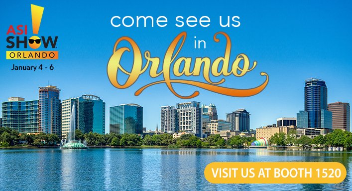We are heading down to Orlando this week for the ASI Show.

Hope to see some familiar faces and happy to get out of this sub-zero Minnesota weather for a few days.

If you're at the show this week, make sure to say hi IRL at booth 1520. https://t.co/2G5omVHBB8