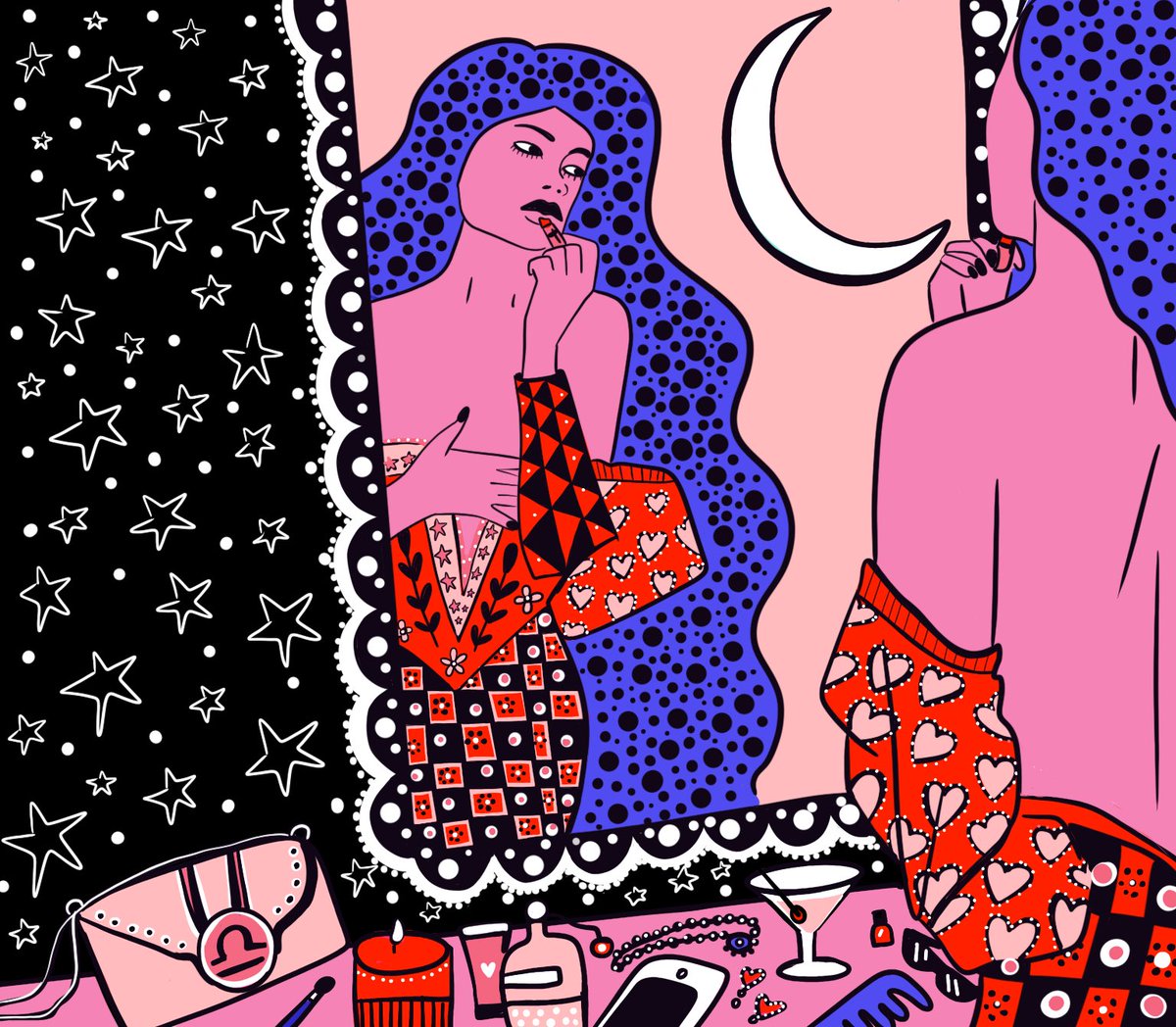 themystic_art's tweet photo. So excited to announce my 12 piece limited edition star sign collection is dropping Friday January 14th✨ Each is 0.20 $ETH @opensea 

Here is a sneak peak of a few of the pieces 🌛💫

Taurus: The Self-Care Aficionado 
Cancer: The Homebody
Aries: The Boss
Libra: The Heartbreaker https://t.co/0ZjwnbpSfp