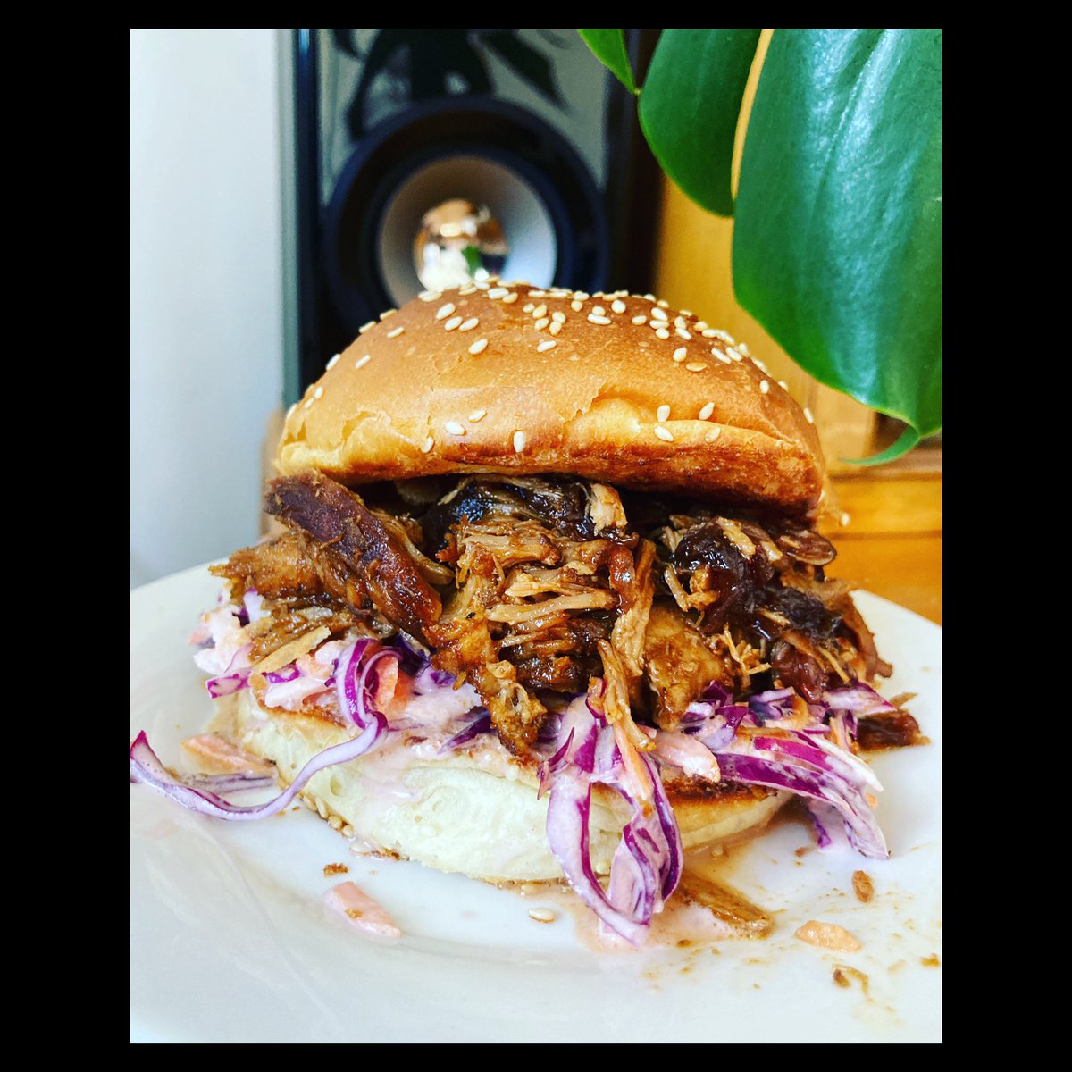 nicococinero's tweet image. #pulledporkburger