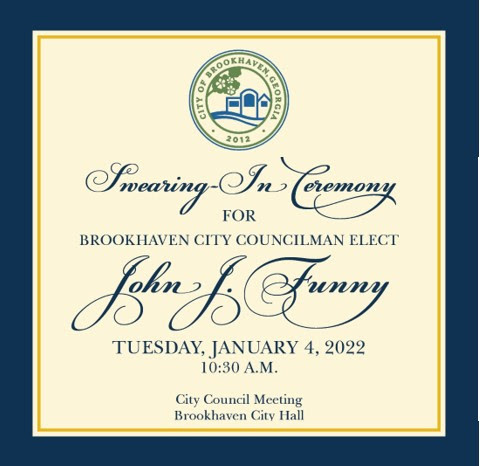 electjohnfunny's tweet photo. You are cordially invited to join a Zoom Meeting of the Brookhaven City Council to witness the Swearing-In of Councilman Elect John J. Funny
Tuesday, January 4th at 10:30 a.m.
https://t.co/QrdtUahc7H 
It can also be viewed at:
https://t.co/TclsYO6VZG
and https://t.co/4YVF0u2mxr https://t.co/nyPUBM6HeF