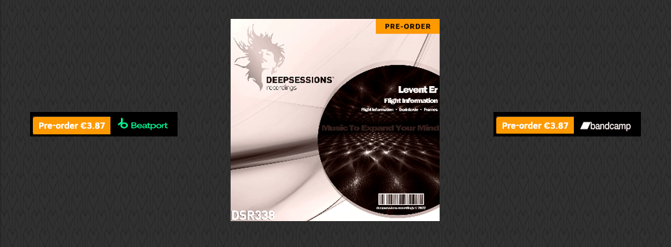 DeepsessionsRec's tweet photo. DSR338 Levent Er - Flight Information / Pre-order NOW
Beatport : https://t.co/EwagTxL4Yw
Bandcamp : https://t.co/Qr86jnJCgl
Traxsource : https://t.co/ORdj93Wq80
https://t.co/8RPbZtTz14
#dsr338 #LeventEr #FlightInformation #PreOrder #Beatport #Bandcamp #Traxsource https://t.co/htCsPKtBom