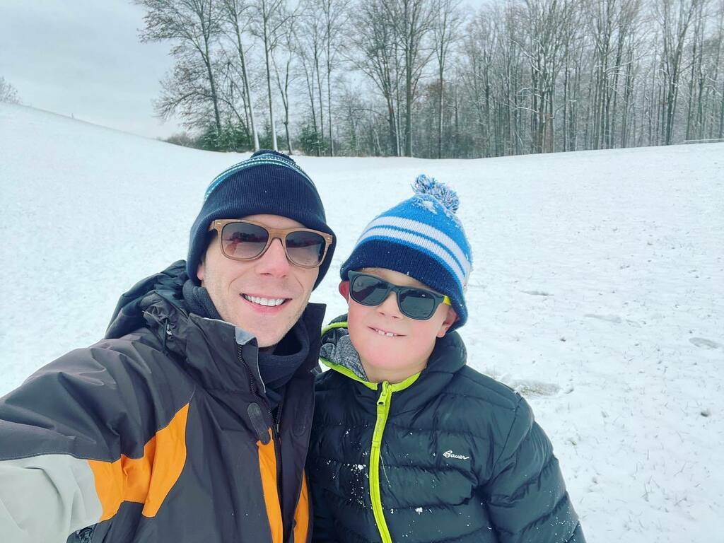 mshepet's tweet photo. Snow day with my sledding partner https://t.co/bcOmYiyqWx