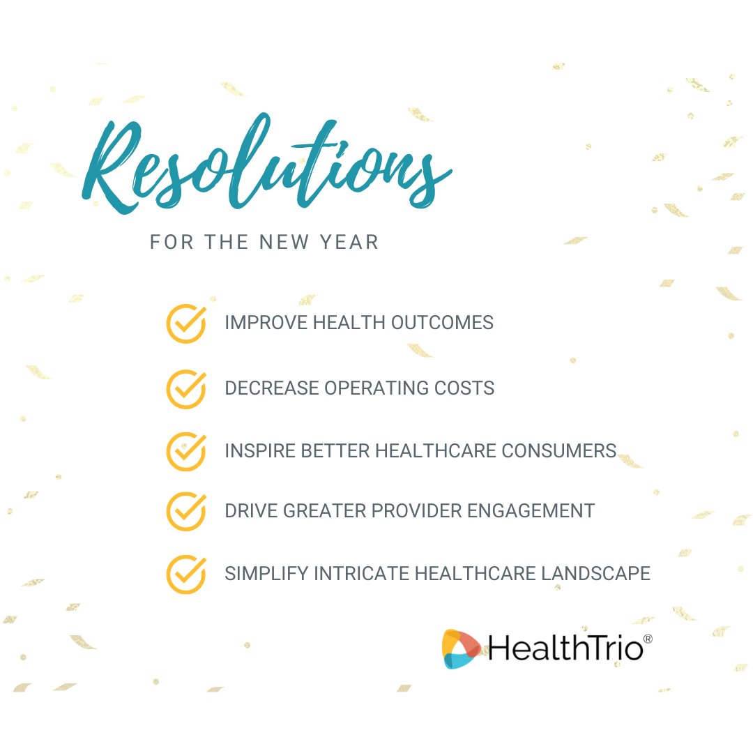The HealthTrio team has their #resolutions outlined for 2022 and we are already hard at work! If learning more about how we customize our portals to fit the specific needs of your #healthplan is on your list, email learnmore@healthtrio.com to connect with us.