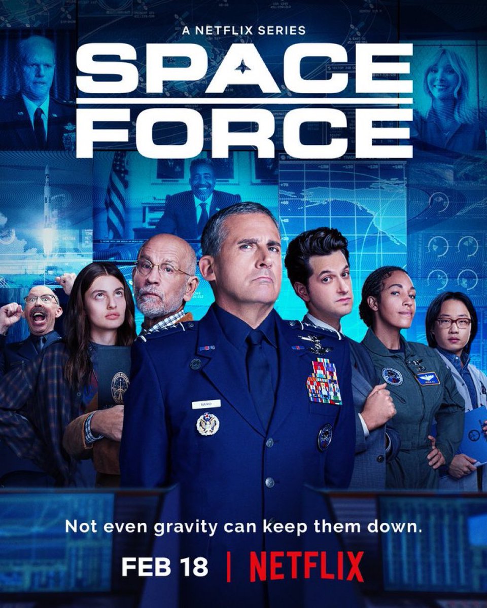 SerStor's tweet photo. الموسم الثاني من مسلسل Space Force قادم على منصة نتفليكس بتاريخ 18 فبراير. https://t.co/9VPOlJCZRg