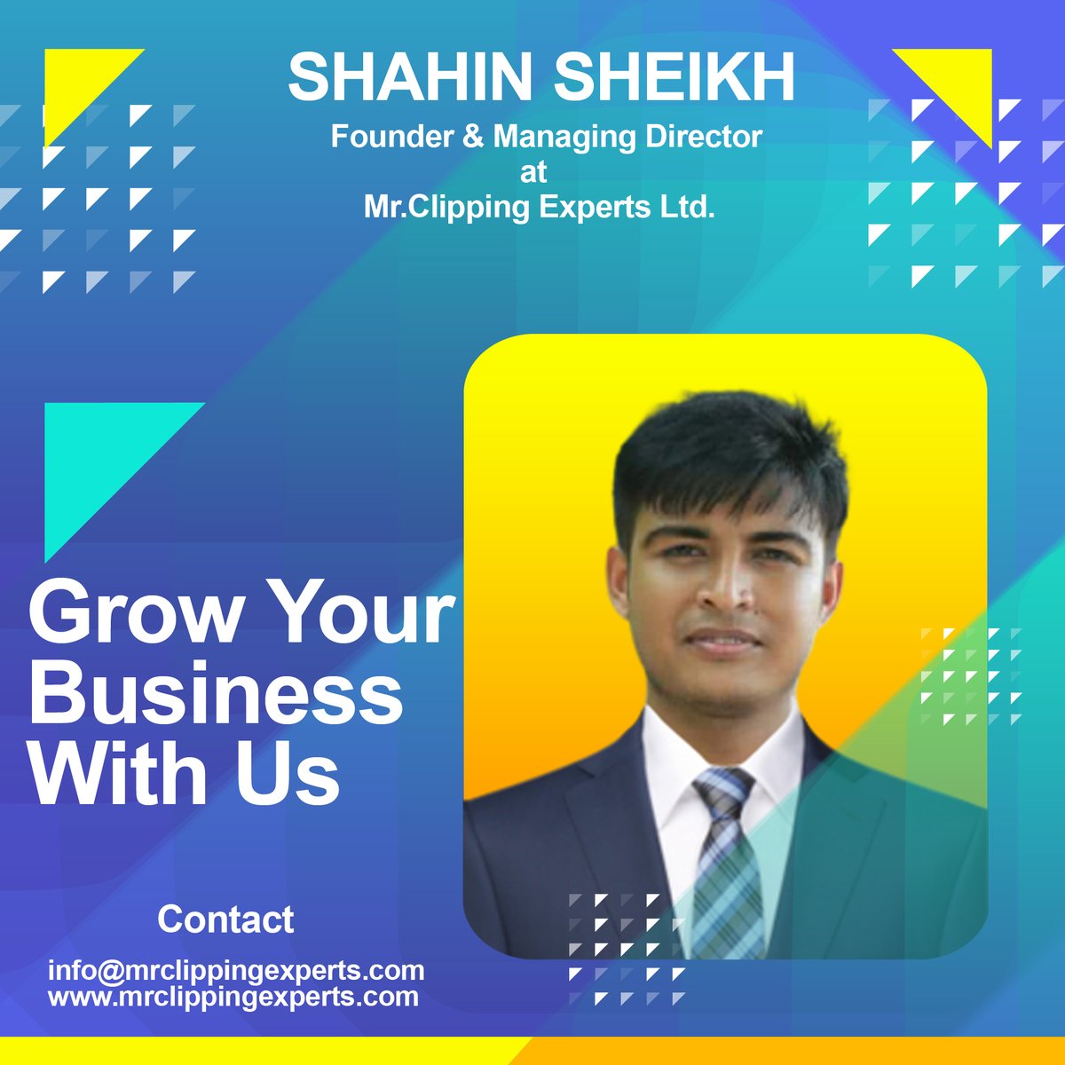 Mr_Clipping's tweet photo. If you are in search of professional Image Editing Services, Then you’re in the right place.
➢ Clipping Path
➢ Background Removal
➢ Image Masking
➢ Shadow Creating
➢ Photo Retouching
➢ Photo Manipulation
See more
https://t.co/L43BJcDuZo https://t.co/4Iuq6UuXPb