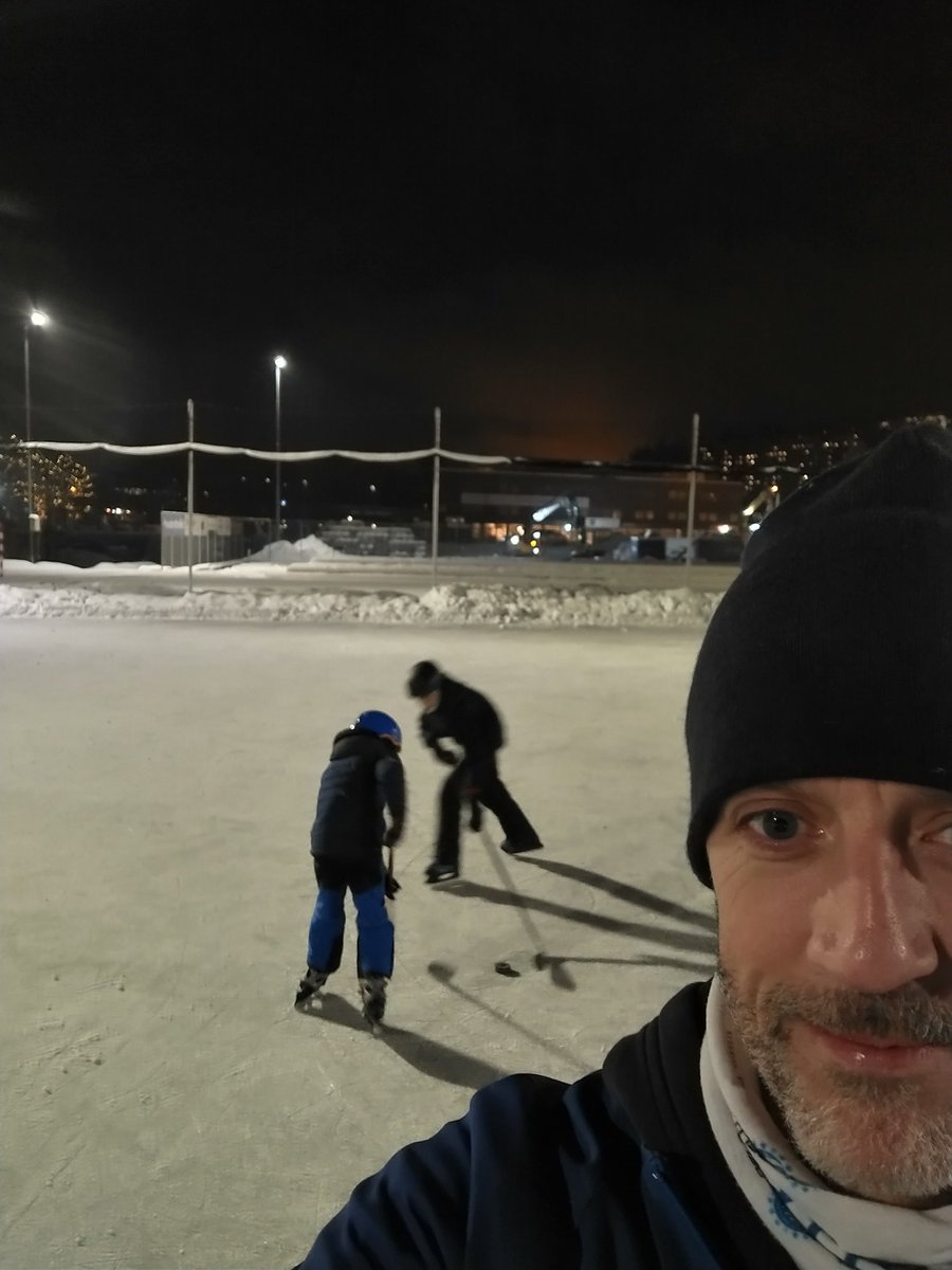 since moving to Norway we have a January annual routine of doing activities every day to ensure we don't go into hibernation and become couch potatoes. Today it was Ice skating after school. #January #darkness #Wellbeing