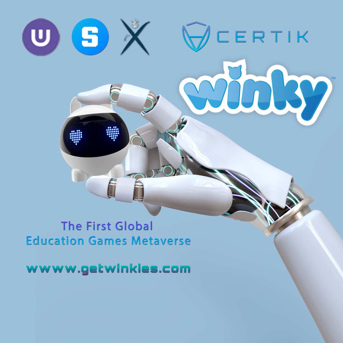 mustafaavsr54's tweet photo. @realwuzhe The WinkyVerse is the first educational ecosystem who manages to combine no less than six of the most promising technologies: Robotics, Artificial Intelligence, Programming, Gaming, Augmented Reality and Blockchain.
@thewinkies1 $wnk 
#Metaverse #WinkyVerse #Mainbot $WNK #Winkies https://t.co/AOYZIldzH6
