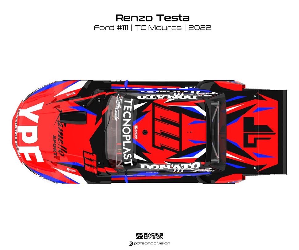 Les presento mi Ford 111 con el cual voy a estar compitiendo dentro del TC Mouras en la <a href="/actcargentina/">Turismo Carretera ACTC</a> este 2022. Gracias a mis sponsors por acompañarme un nuevo año! 

Gracias @pdracingdivision por tremendo laburo!