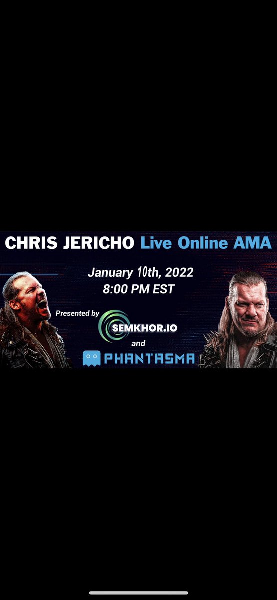 Chris Jericho tweet media