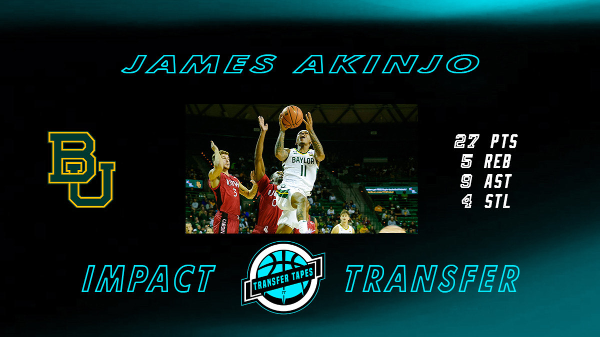 TransferTapes's tweet photo. ๐ Impact Transfer of the Week ๐
#ImpactTransfer James Akinjo Had A Monster Performance Against Northwestern State, Scoring 27 Points To Go Along With 9 Assists
Akinjo's Guard Play On Both Ends Has Been Off The Charts, Measuring At 81.9 FGS, And 84.1 DSI per @CerebroSports https://t.co/YKrv5ayhhC