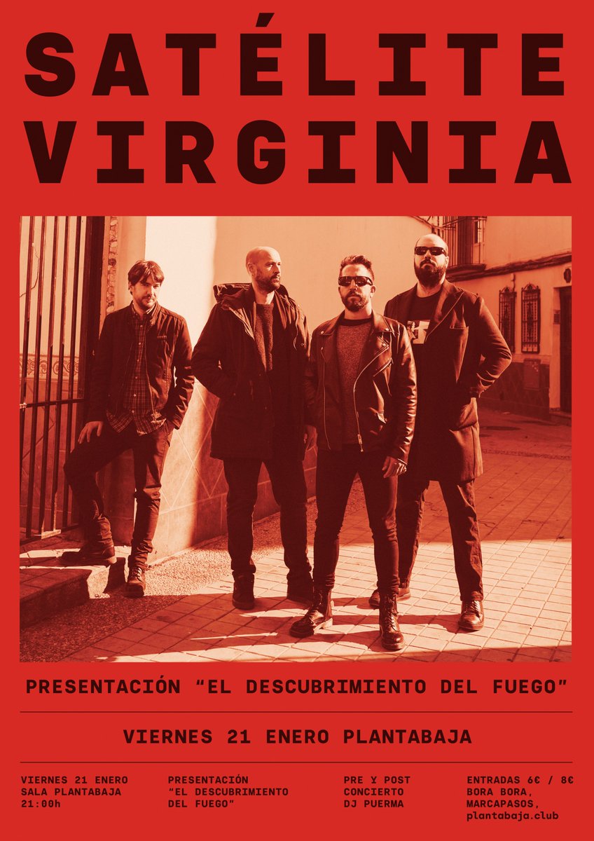 SatVirginia's tweet photo. Ya lo tenéis! Estaremos el próximo 21 de enero en la @salaplantabaja  presentando "El Descubrimiento del Fuego".

Tenemos muchas ganas de volver a veros. 👀🔥

Entradas próximamente disponibles en puntos de venta física y a través de la web de la sala. https://t.co/VETLEugaf7
