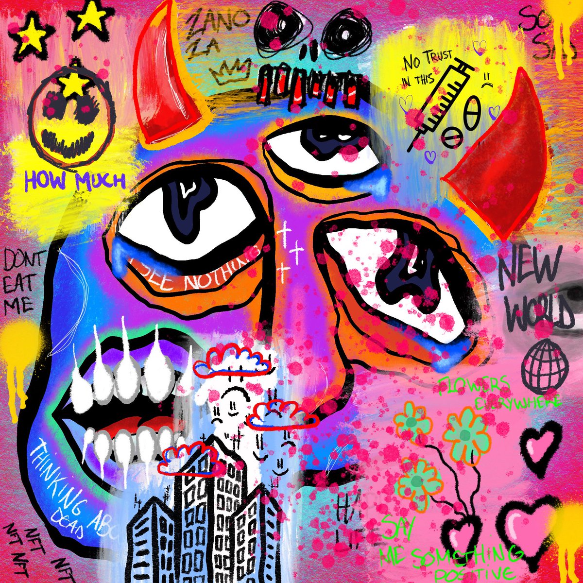 « Disillusionment »

This anarchic digital painting is available on my @withFND, you can see my feeling about world in all details 👀

Price : 0.25 $eth

foundation.app/@Zanoza/~/1178…

#NFT #NFTs