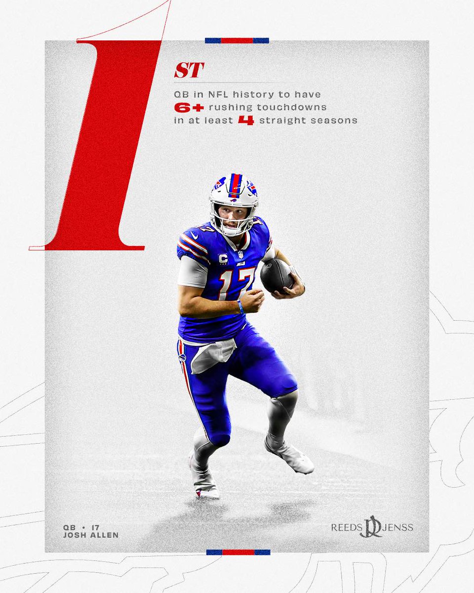 BuffaloBills's tweet photo. Running into the @NFL history books.

#GoBills | #BillsMafia https://t.co/c4hjloo0dt