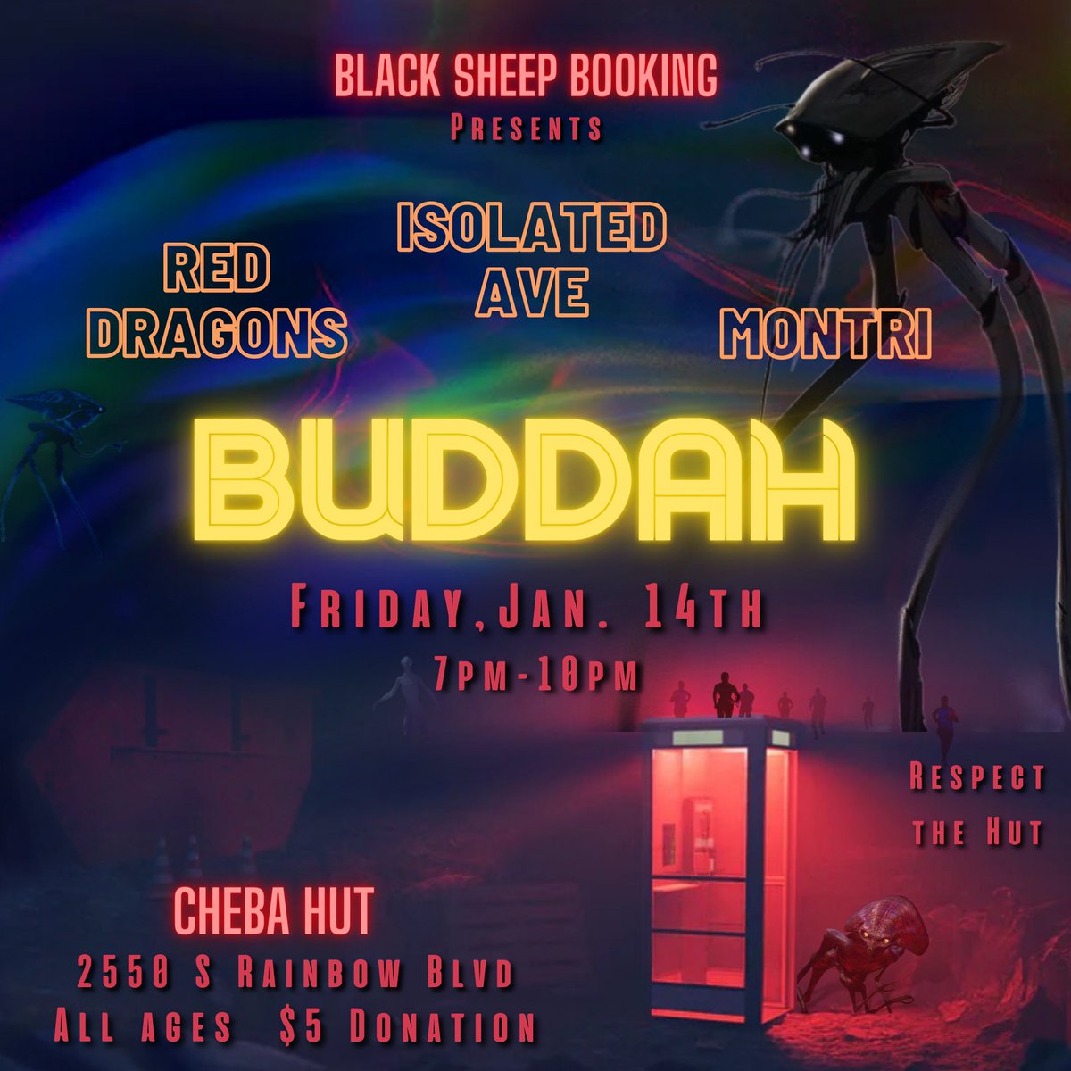 First show of 2022! January 14 • Don’t miss it!