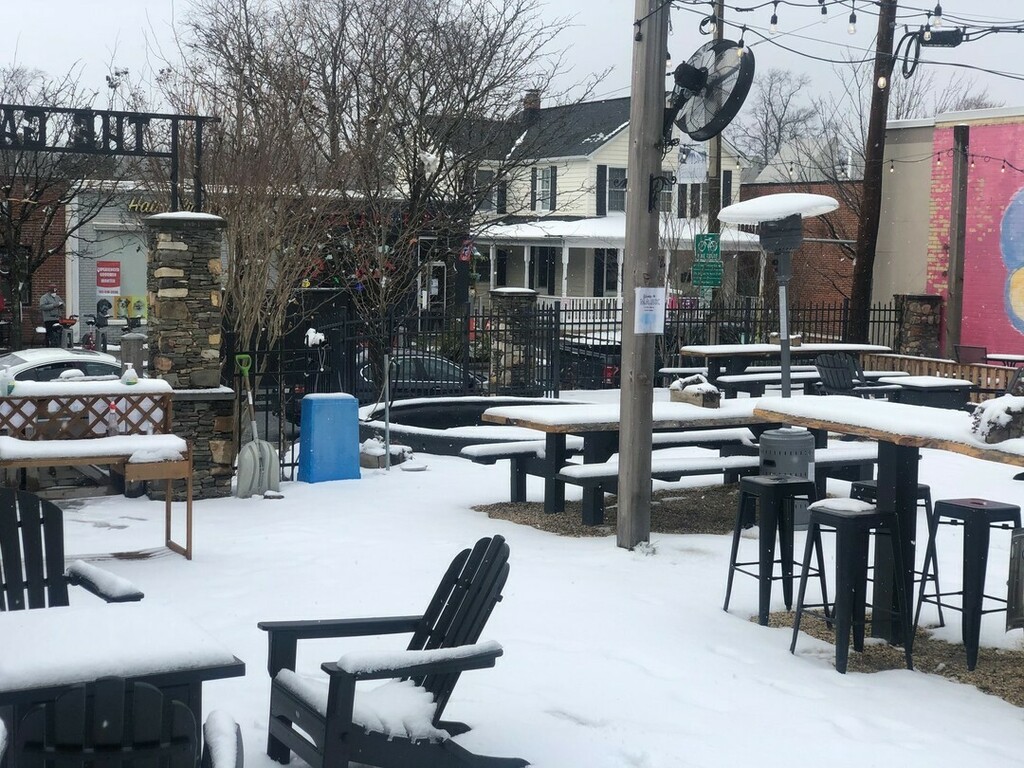 Happy Snow Day, Folks! Quick update from us. We will remain closed for this week to hopefully help slow the spread of covid. Stay tuned for more updates, and stay healthy, friends! #effcovid #stayhealthy #visitdelray #visitALX