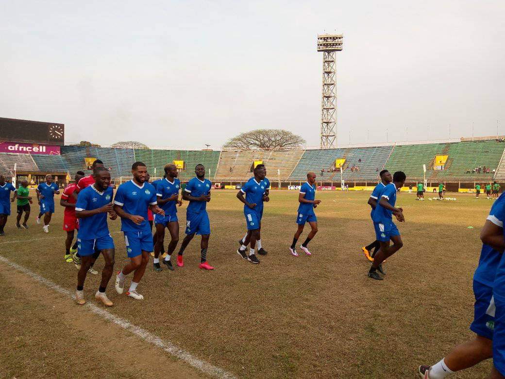 bittar32's tweet photo. @football_sierra 

#SierraLeone gearing up for @LesVerts #TheDesertWarriors #JapomaStadium Jan 11 #TotalEnergiesAFCON2021 #AFCON2022 
#AFCON2021 https://t.co/n4JZ87x5a8