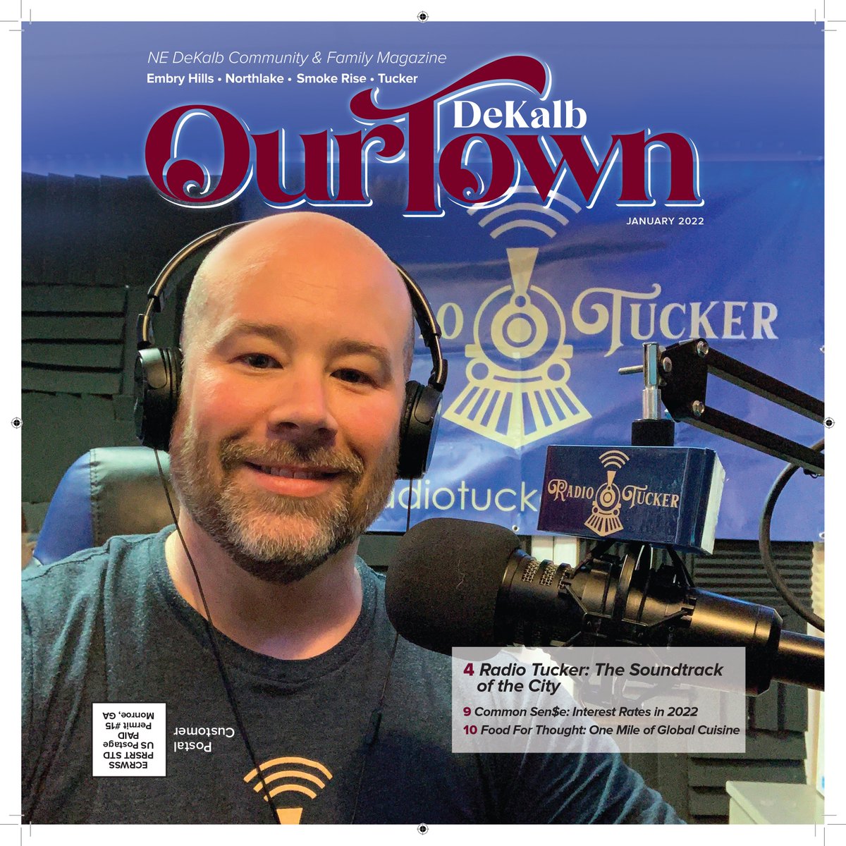 shinycomm2's tweet image. #SneakPeek at @OurTownDeKalb  January cover - with our new logo and look! Be sure to watch your mailboxes and local retail outlets for the new issue and our cover story on @radio_tucker !