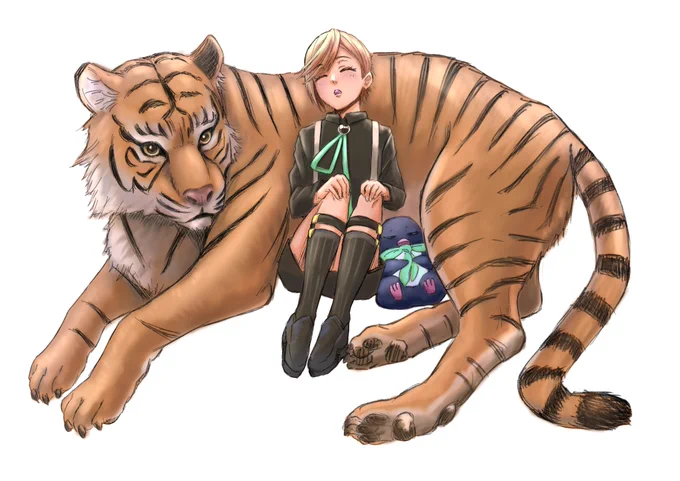 まほろくんで描き初め今年もよろしくお願いします #まほろのたからばこ 